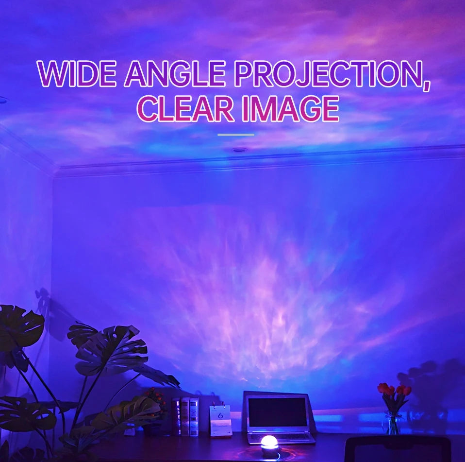 Duskell Nebula Projector — Aurora & Starlight Galaxy Light