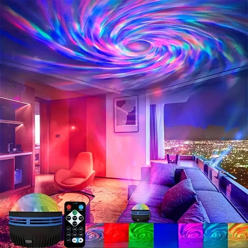 Duskell Nebula Projector — Aurora & Starlight Galaxy Light