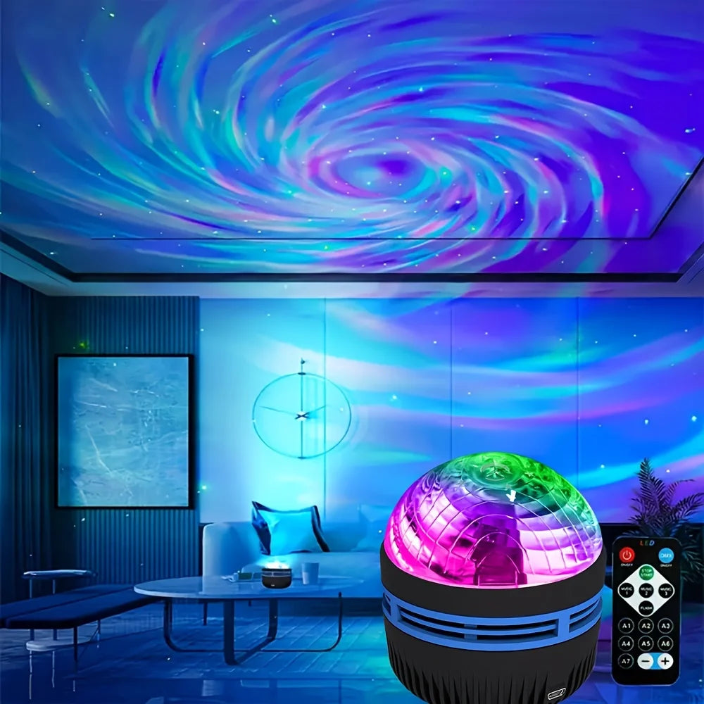 Duskell Nebula Projector — Aurora & Starlight Galaxy Light